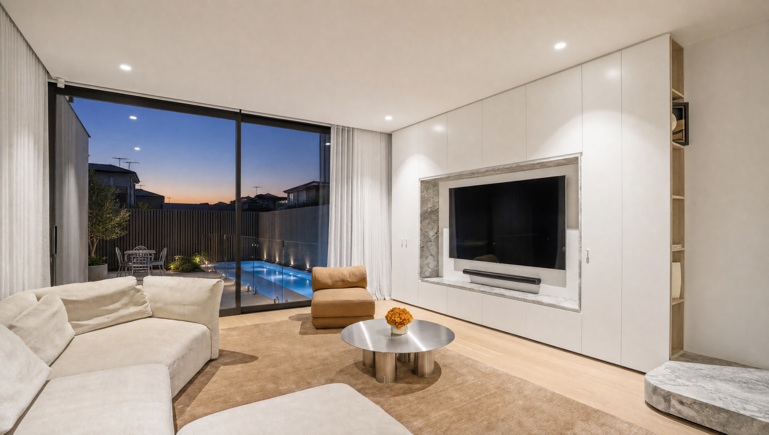 Contemporary residence interior